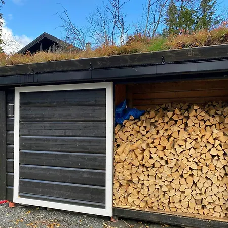 Prázdninový dům Eksklusiv Bjerghytte Med Sauna, Jacuzzi Og Udsigt