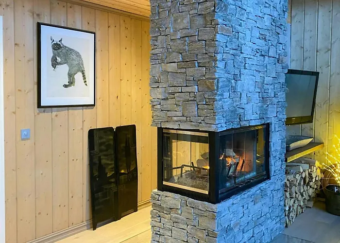 Mountain With Sauna, Jacuzzi And Views Дом отдыха Nord Torpa